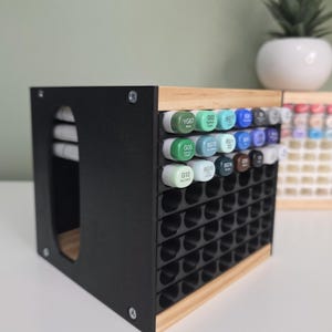 Copic Marker Storage, Copic Marker Holder, Copic Sketch, Marker Storage, Desk Organizer, Marker Case, Desk Accessories, Desk Decor, 3D Print
