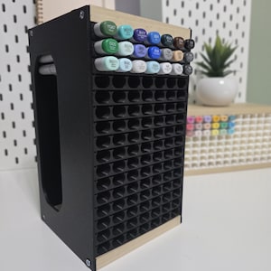 Copic Marker Storage, Copic Marker Holder, Copic Sketch, Marker Storage, Desk Organizer, Marker Case, Desk Accessories, Desk Decor, 3D Print