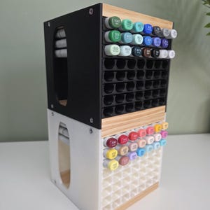Copic Marker Storage, Copic Marker Holder, Copic Sketch, Marker Storage, Desk Organizer, Marker Case, Desk Accessories, Desk Decor, 3D Print