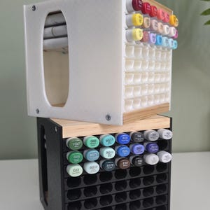Copic Marker Storage, Copic Marker Holder, Copic Sketch, Marker Storage, Desk Organizer, Marker Case, Desk Accessories, Desk Decor, 3D Print