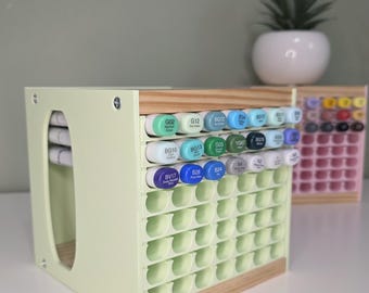 Copic Marker Storage, Copic Marker Holder, Copic Sketch, Marker Storage, Desk Organizer, Marker Case, Desk Accessories, Desk Decor, 3D Print