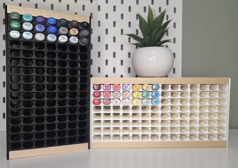 Copic Marker Storage, Copic Marker Holder, Copic Sketch, Marker Storage, Desk Organizer, Marker Case, Desk Accessories, Desk Decor, 3D Print