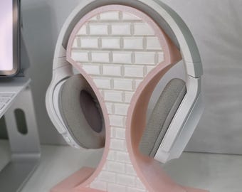 Brick Headphone Stand, Cute Headphone Stand, Headphone Holder, Headset Holder, Gaming Headset Stand, Headphone Stand, Desk Accessories