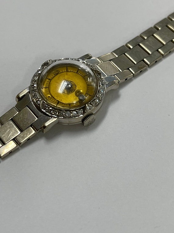 Ladies LeCoultre Mystery Dial Watch Circa 1950s V… - image 5