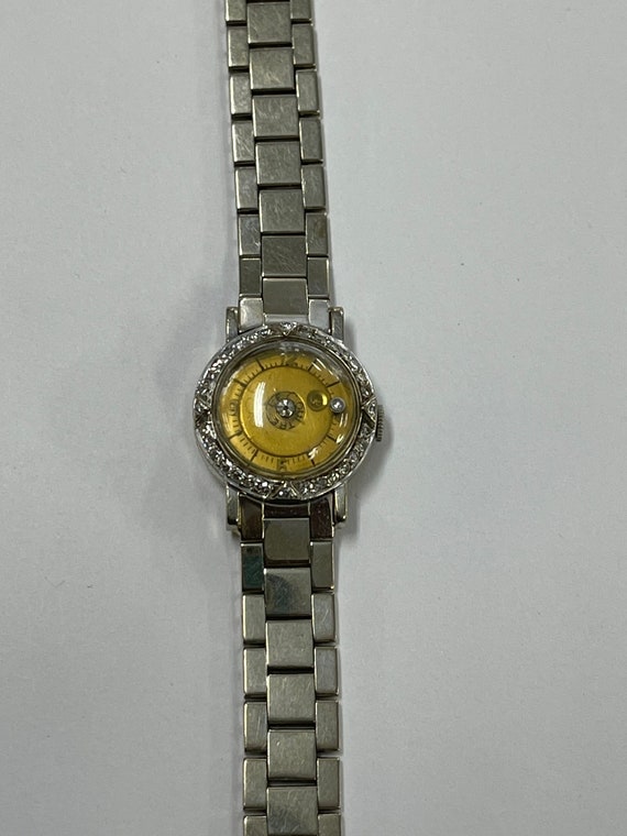 Ladies LeCoultre Mystery Dial Watch Circa 1950s V… - image 3