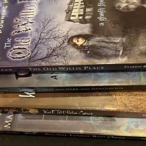 Bundle 4 Mary Downing Hahn Mystery Ghost Story - All the Lovely Bad Ones, The Old Willis Place, Deep Dark, Dangerous, Wait Till Helen Comes