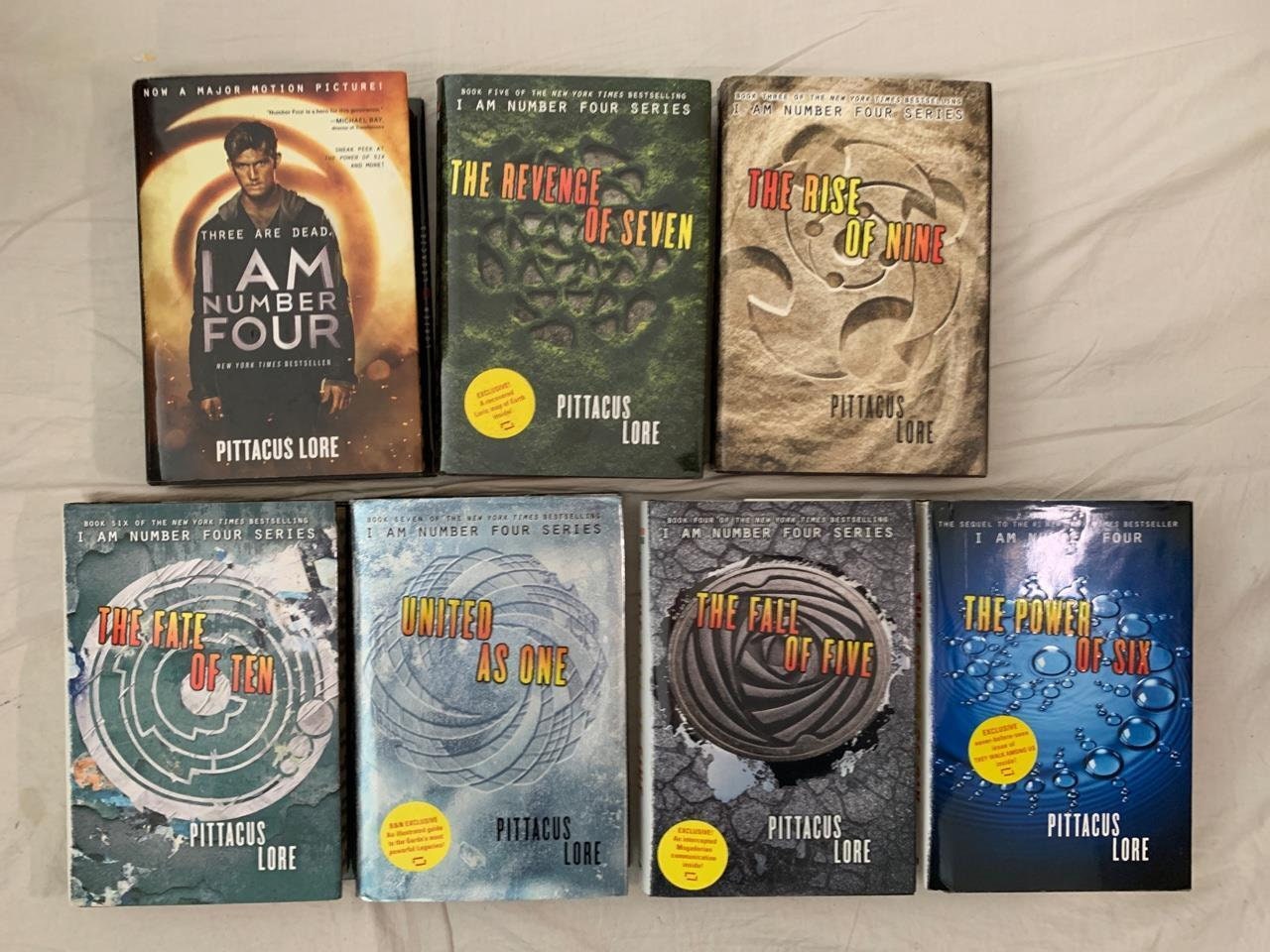 Lorien Legacies Series 7 Books Collection Set By Pittacus Lore I