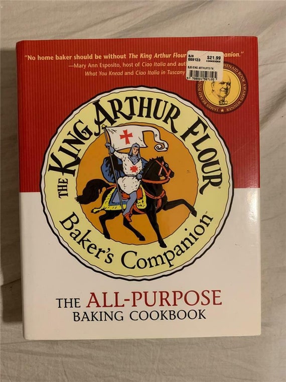 The King Arthur Flour Allpurpose Baking Cookbook Hardcover Etsy