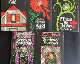 VC Andrews Dollanganger Complete Series 1-5 Flowers in the Attic Hardcover VGC Bundle