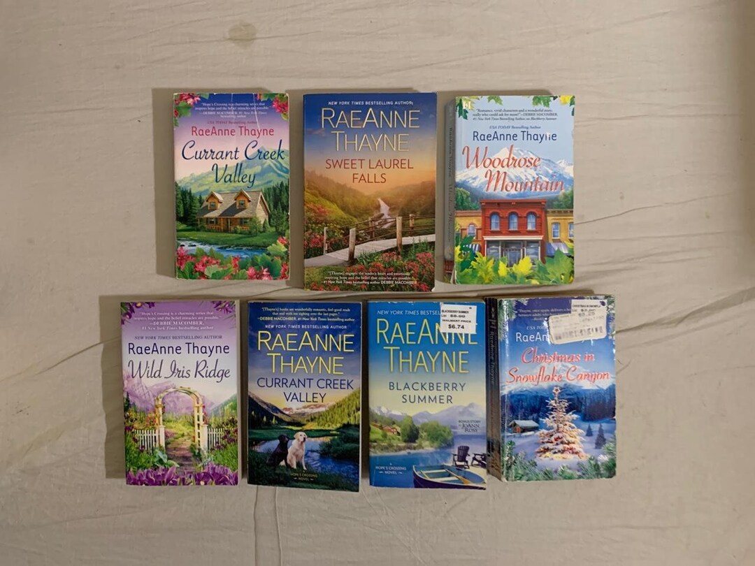 Free Ship Bundle 7 Hope's Crossing Books Series 1-7 Raeanne Thayne ...