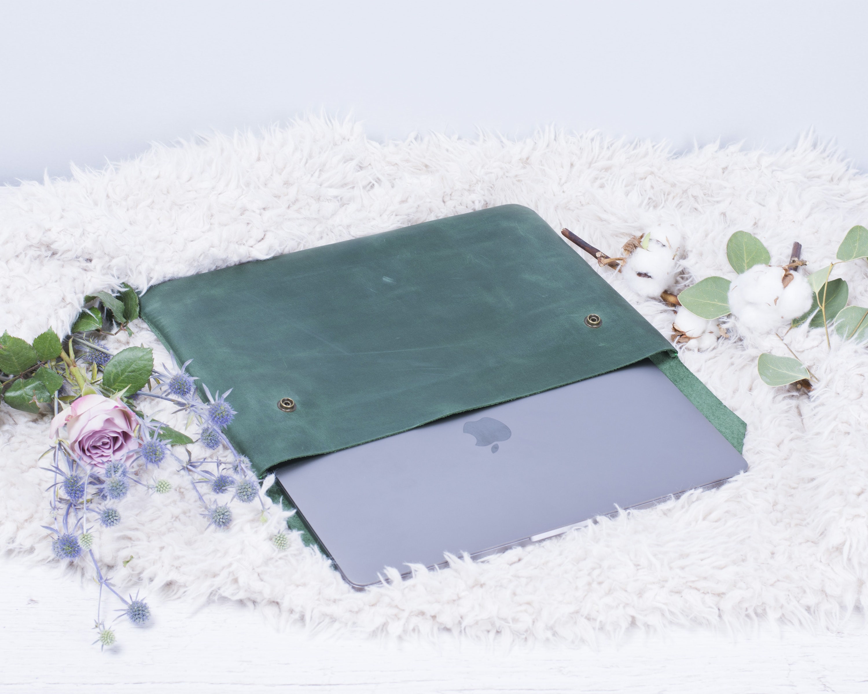 Macbook Air / Pro 13 Case Leather Laptop Sleeve Macbook Air Etsy
