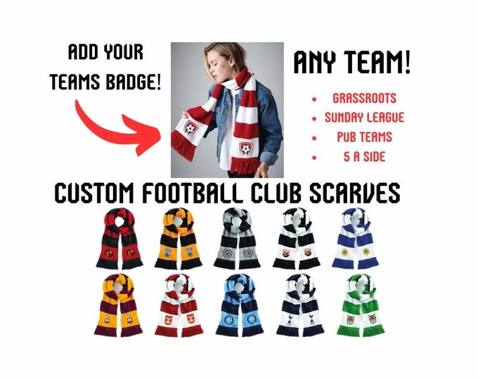 Custom Football Scarves for any Team!