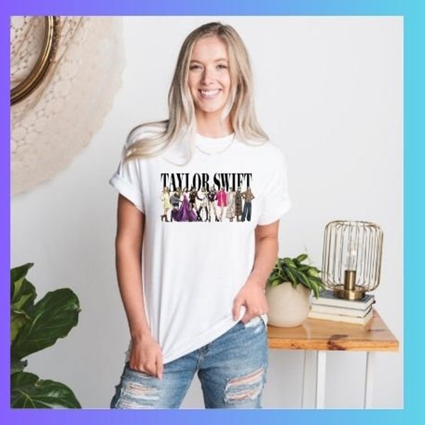 Taylor Swift Eras Tee T-Shirt- Organic