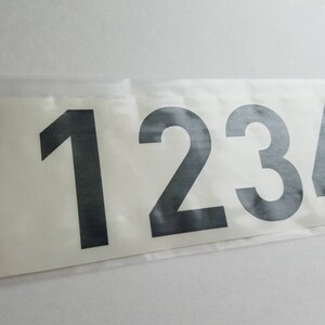 Custom Boat Registration Numbers set of 2 Vinyl Decal - Etsy
