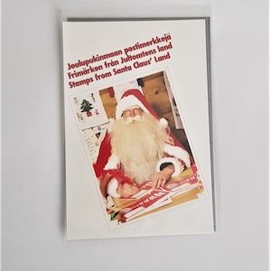 Set finlandés de sellos navideños, Santa, para coleccionista, entrega gratuita