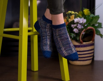 Boardwalk Socks by Knox Mountain Knit Co. - digital download Knitting Pattern (PDF)