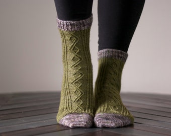 McCulloch Socks by Knox Mountain Knit Co. - digital download Knitting Pattern (PDF)