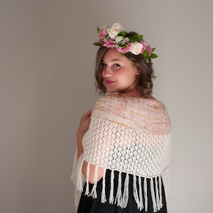 Rose Valley Shawl by Knox Mountain Knit Co. - digital download Knitting Pattern (PDF)