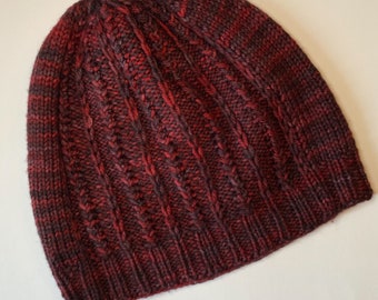 Trader's Cove Hat - hand knit, worsted weight hat