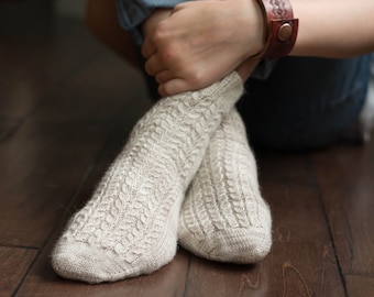 Heartnut Socks by Knox Mountain Knit Co. - digital download Knitting Pattern (PDF)