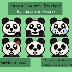 Panda Twitch Emote | Twitch Emotes