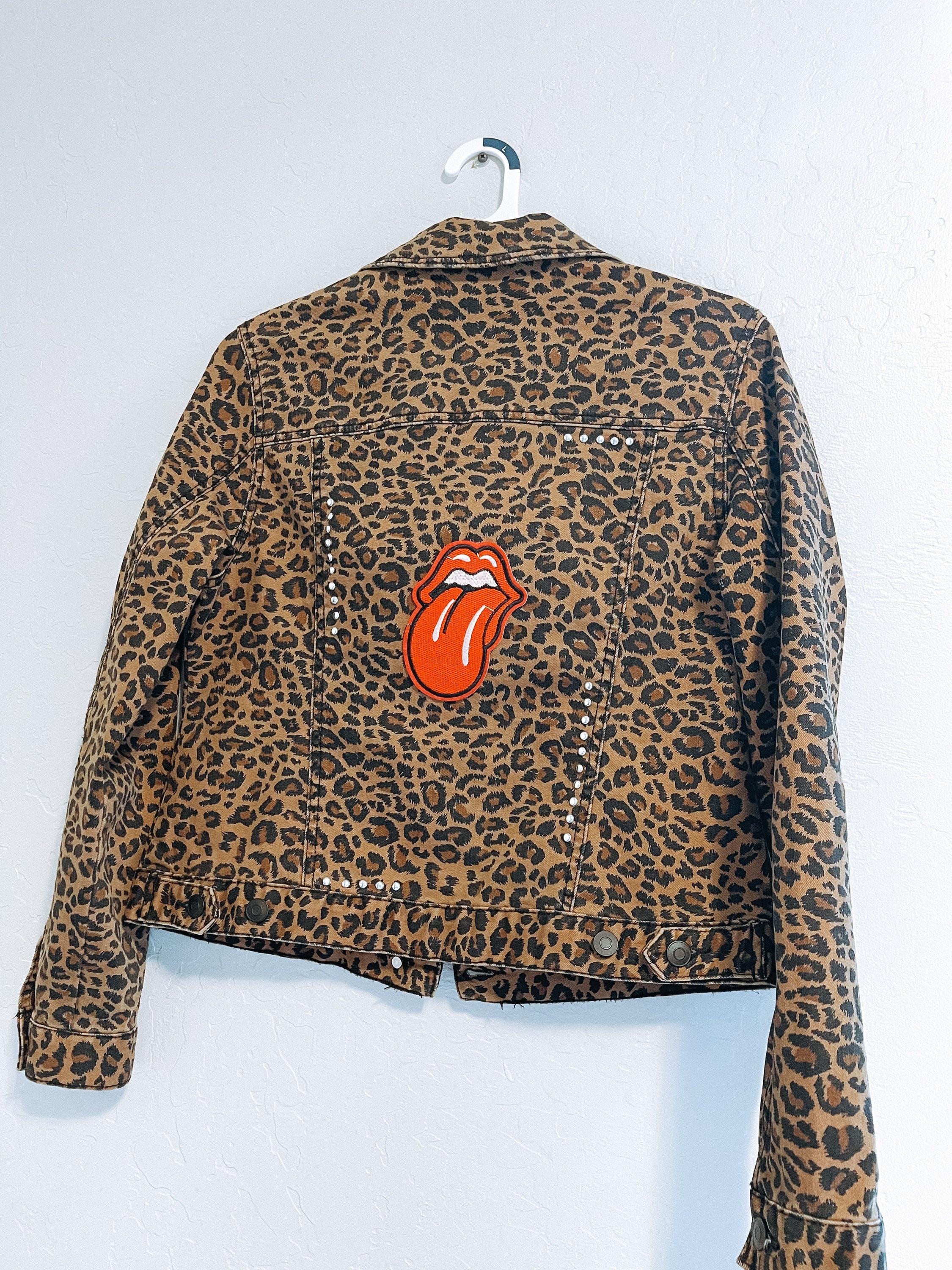 Leopard womens jacket | Etsy