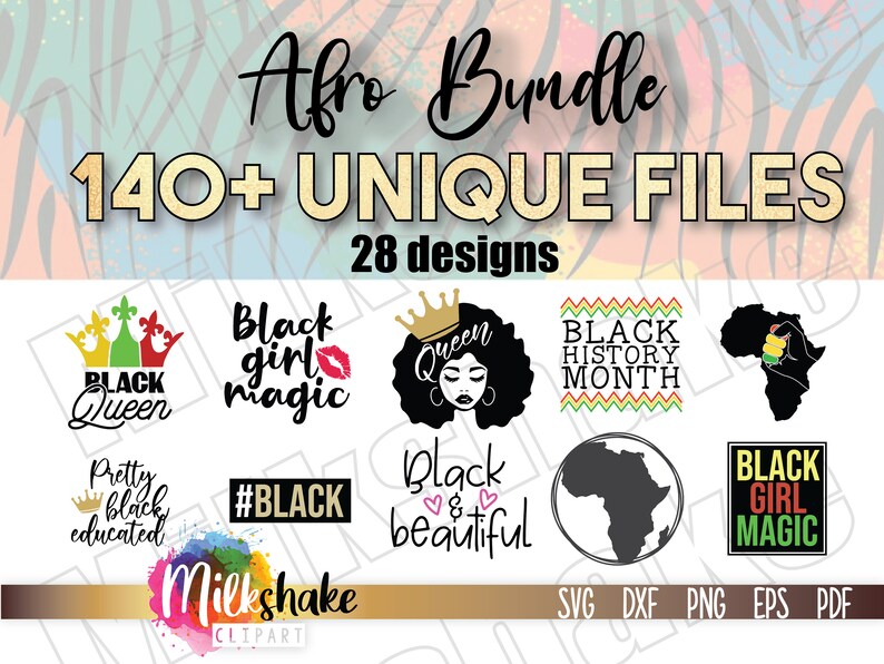 Download Afro Bundle Svg Black History Month Bundle SVG Afro SVG ...