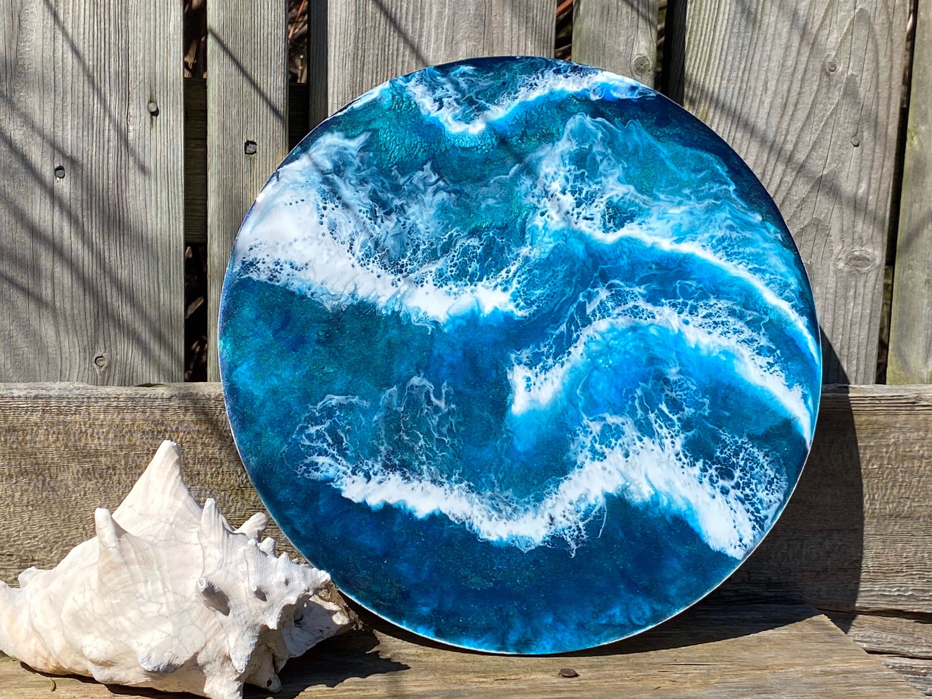 SOLD Resin Ocean Art Taking Custom Requests Etsy Australia
