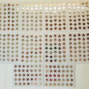 350 - 3500 sterren zilveren stickers kerk Kerstmis Oud & Nieuw stickers kinderen Bujo Bulletjournal bullet journal washi