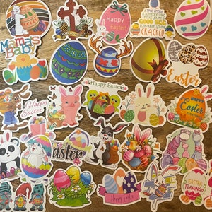 Stickerbombe verrückte Ostern - 50 große Aufkleber zum Basteln und Dekorieren von Ostergeschenken