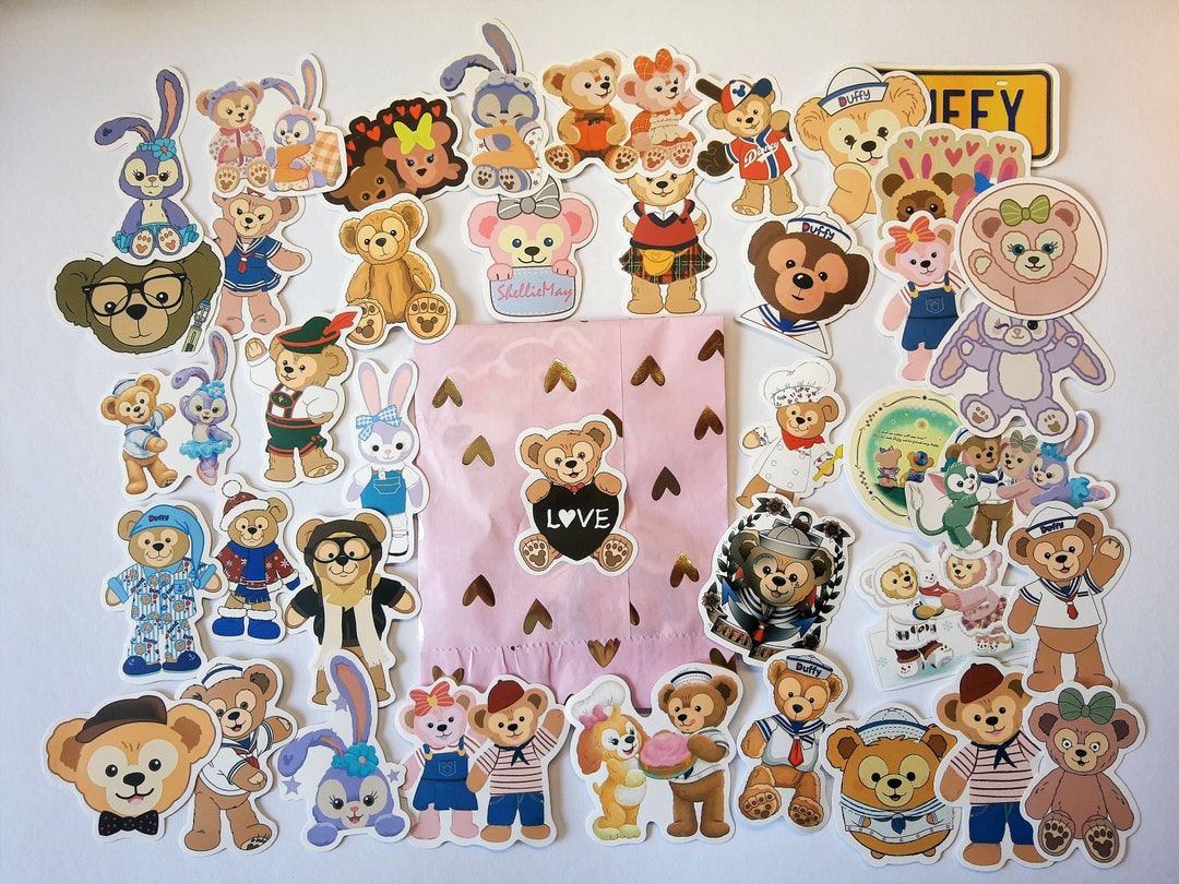 Sticker Plush 50 Stickers Teddy Bears Stickerbomb - Dollhouse Dolls Plush Toys Bears ...