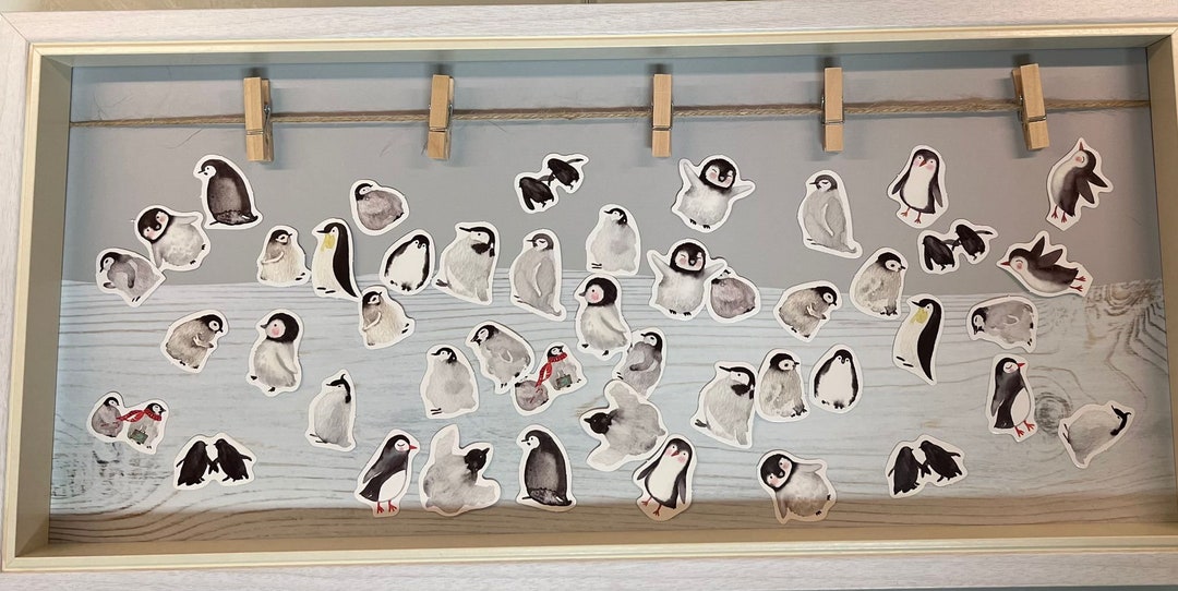 Penguin Friends – 45 Stickers in a Set With Cute Penguins (35) - Etsy