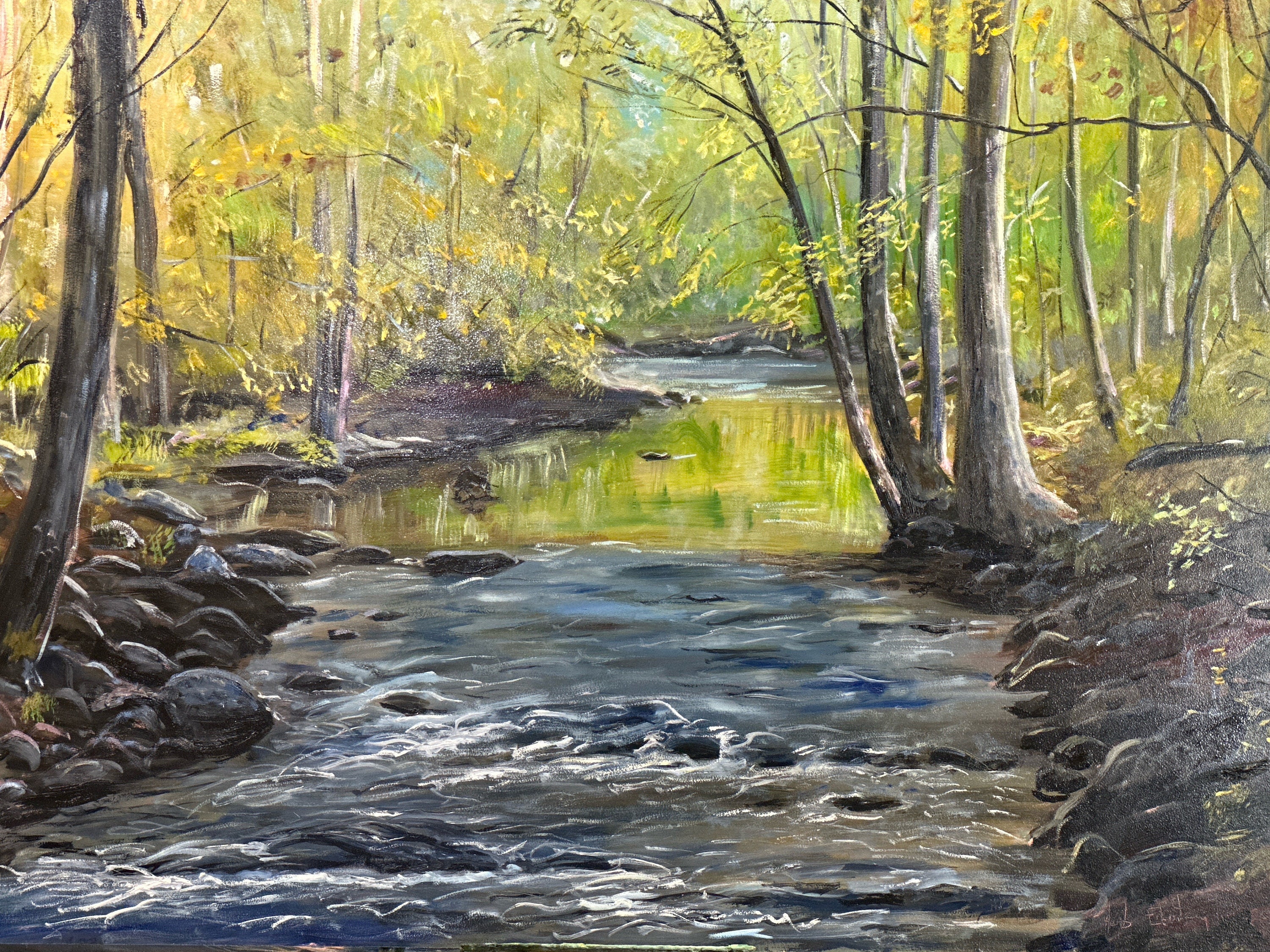 Down the rapids