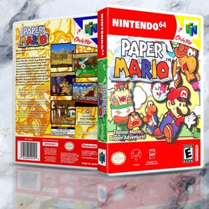 Paper Mario - N64 Case - No Game Included