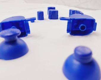 Gamecube Controller Buttons Blau 3rd Party