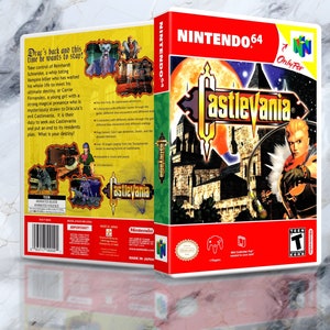 Castlevania - N64 Case