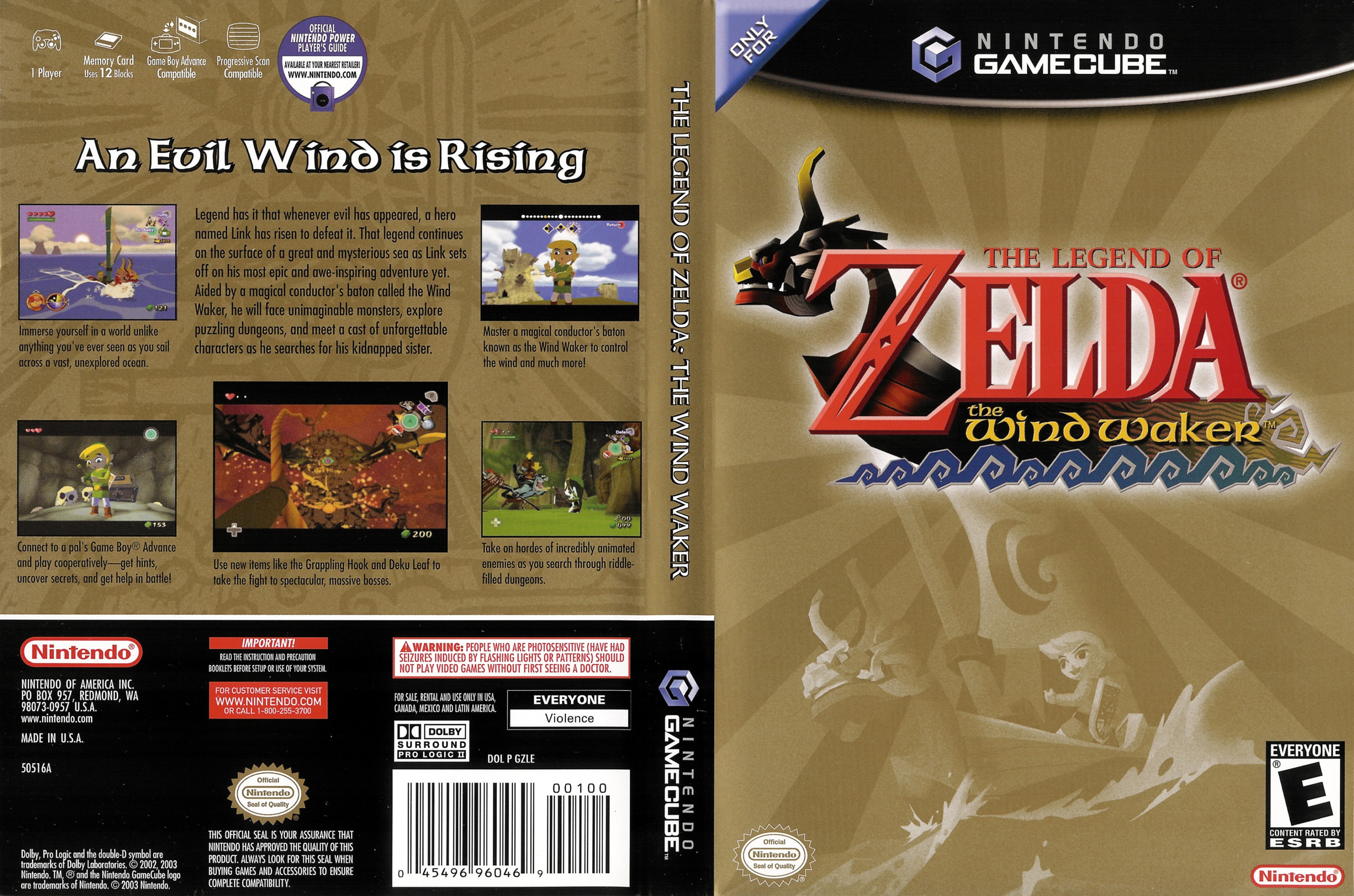 Legend of Zelda Single Disc GameCube Nintendo NO GAME Case Etsy