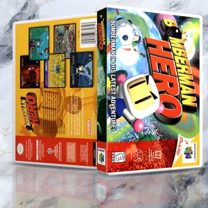 Bomberman Hero Alt - N64 Case