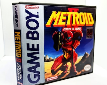 Metroid 2 Samus Returns Game Case - Game Boy Game Case - Nenhum jogo incluído