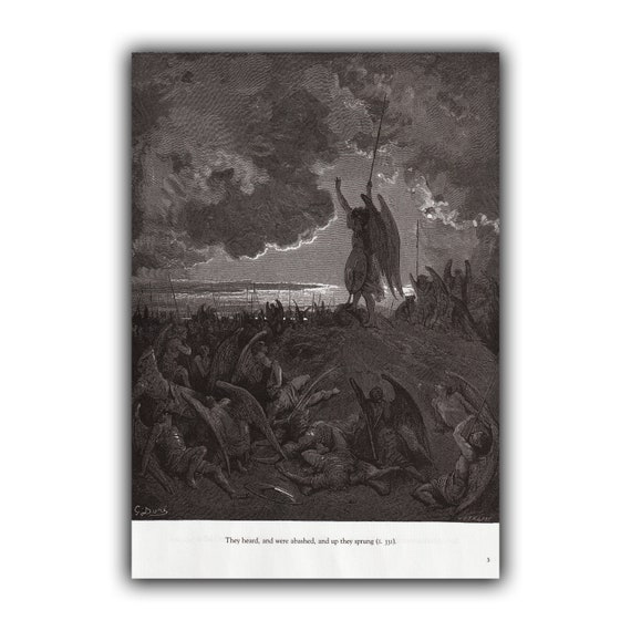 Satan Rising Lucifer Rising Painting