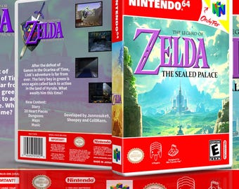 LOZ The Sealed Palace on N64 - N64 Case - No Game Included
