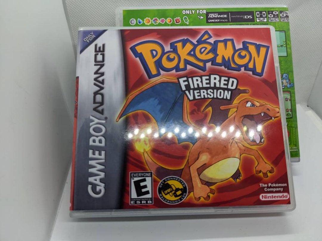 Pokemon Firered & Leafgreen Gameboy Case GBA Custom - Etsy