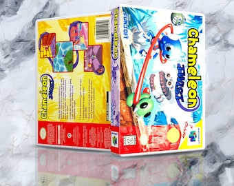 Chameleon Twist - N64 Case