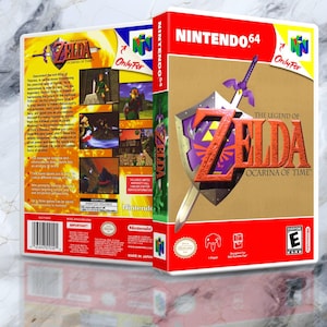 Legend of Zelda Ocarina of Time  - N64 Case - No Game Included
