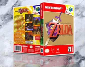 Legend of Zelda Ocarina of Time  - N64 Case - No Game Included