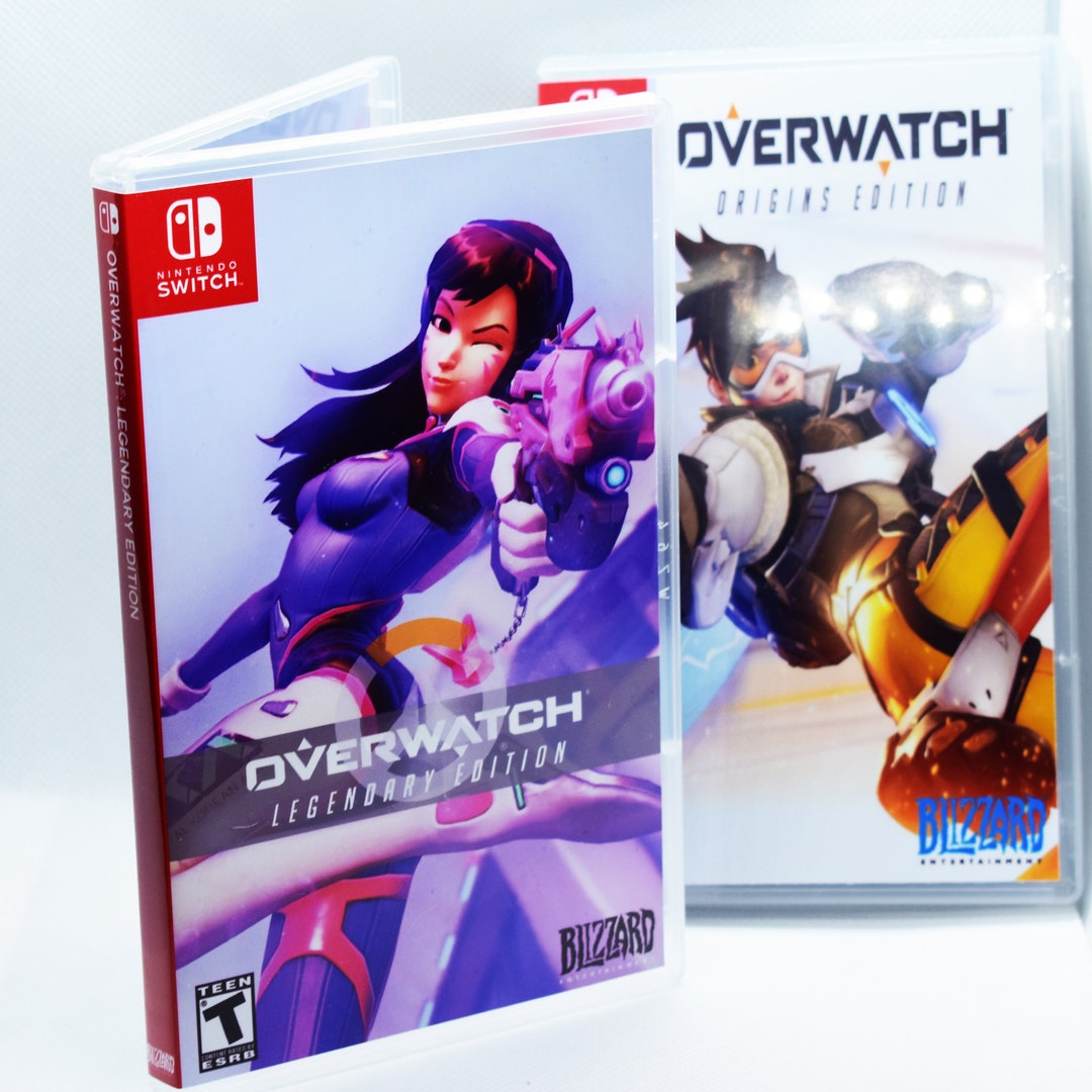 Overwatch Switch Box Overwatch Custom Nintendo Switch *no Game Reproduction - Etsy