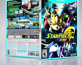 Star Fox Zero 0  Wii U Custom Case - No Game Included - Case ONLY