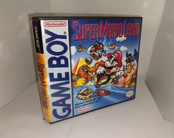 Super Mario Land GameBoy Advance Case GBA Custom Case Pack No Game Included