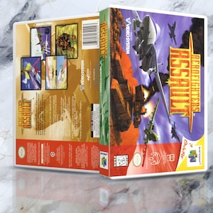 Aero Fighters Assault - N64 Case