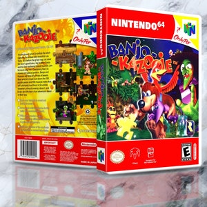 Banjo Kazooie - N64 Case